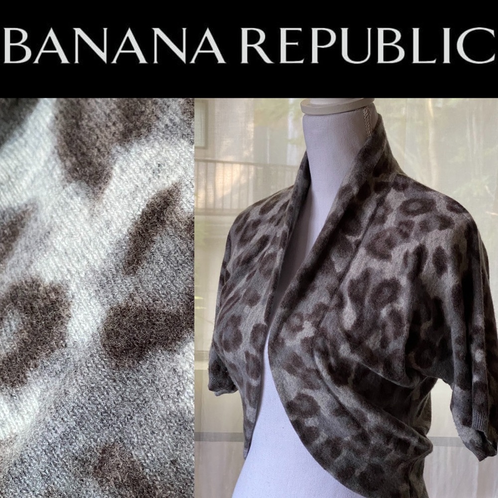 Banana Republic shrug bolero knit sweater S